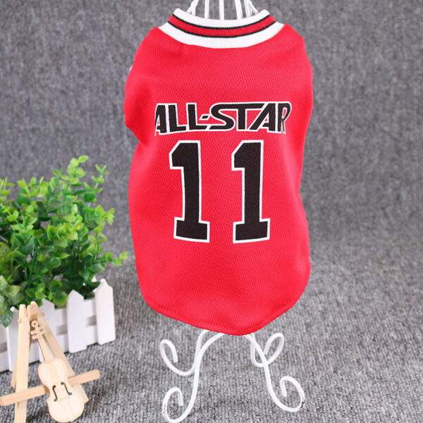 Hot World Cup Ball Spring And Summer Dog Vest Pet Supplies - Image 5